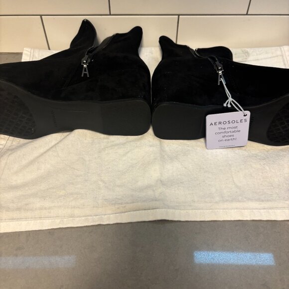 Aerosoles Anouk Women's Wedge Ankle Boots Size 9W NWT - Picture 5 of 9